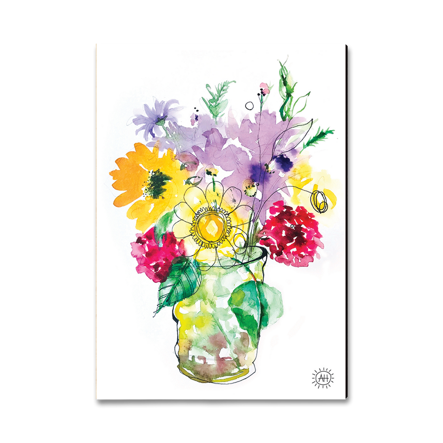 Postcard: Classic Edge - Henning's Bouquet