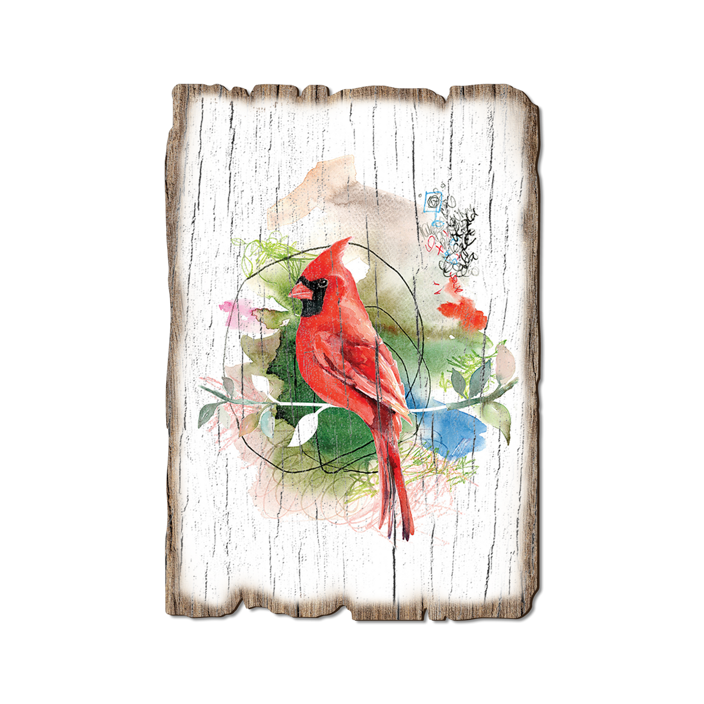 Postcard: Weathered Edge - Henning's Cardinal Stem (Pack of 5)