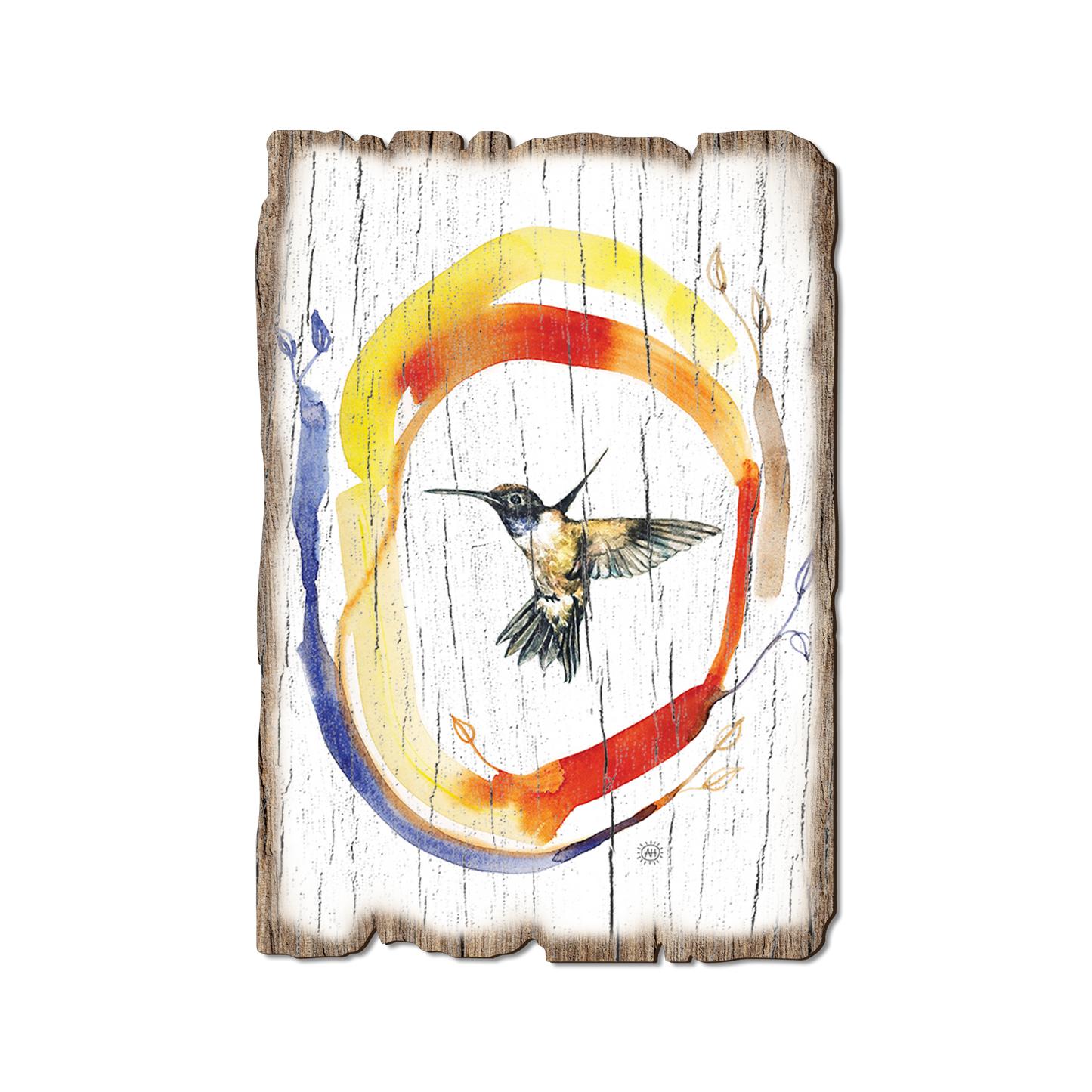 Postcard: Weathered Edge - Henning's Hummingbird Circle (Pack of 5)