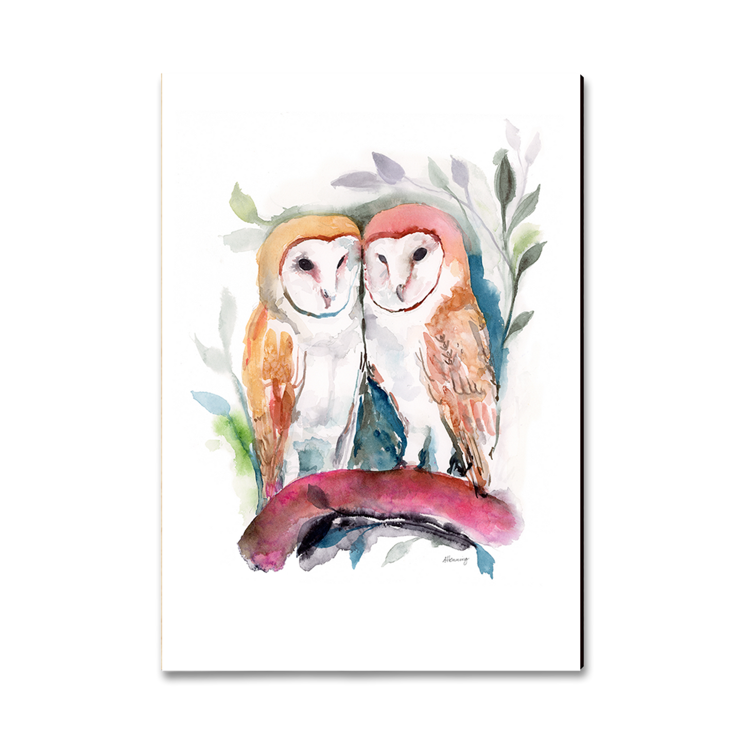 Magnet: Classic Edge - Henning's Owl Love