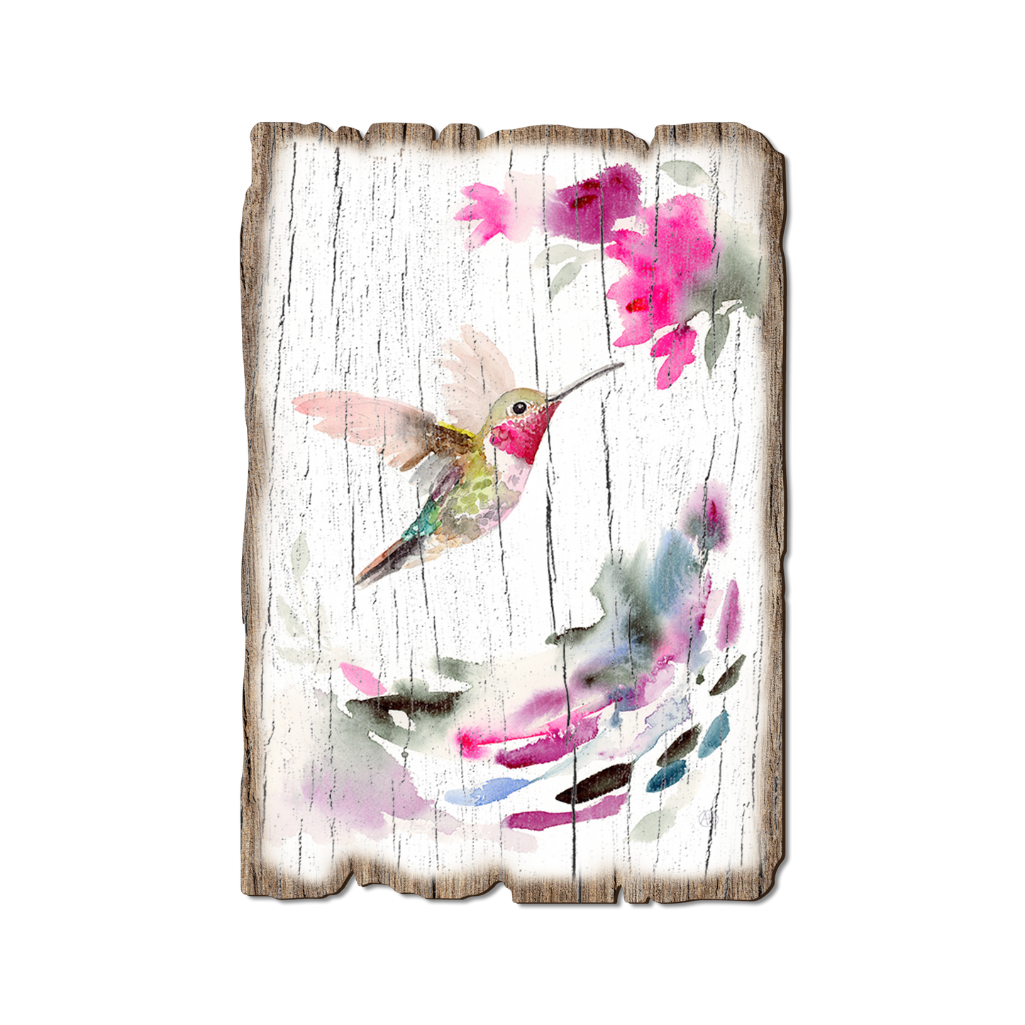 Ornament: Weathered Edge - Henning's Pink Pollinator (Pack of 5)