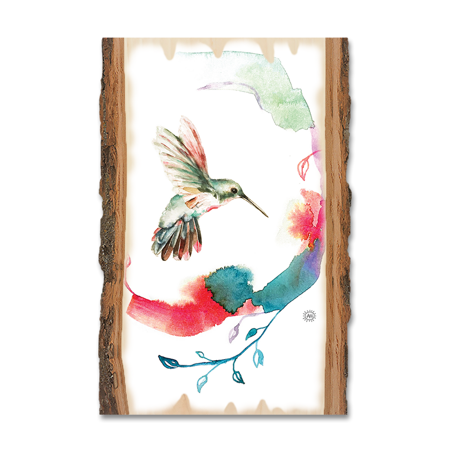 Ornament: Live Edge - Henning's Right Flight Crescent