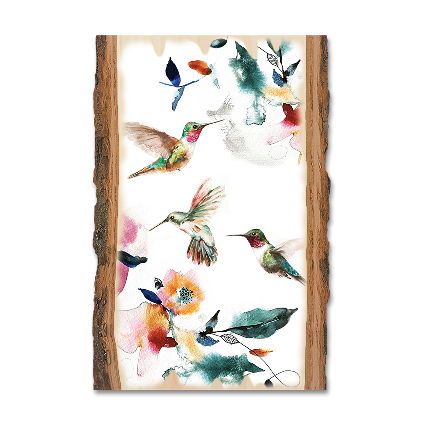 Postcard: Live Edge - Henning's Three Pollinators