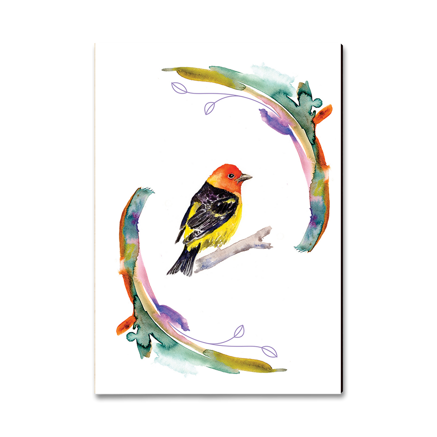 Postcard: Classic Edge - Henning's Tanager Rings