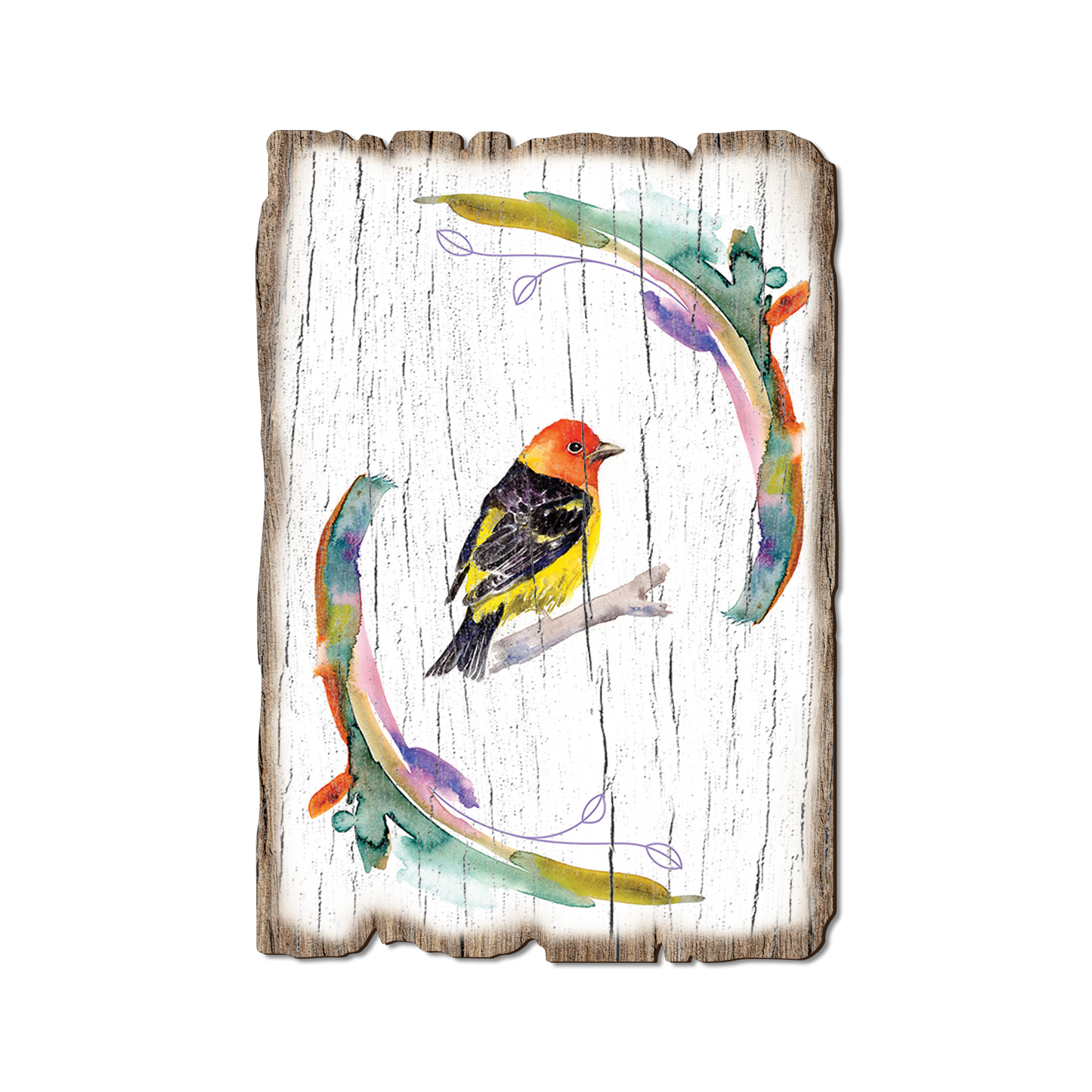 Ornament: Weathered Edge - Henning's Tanager Rings (Pack of 5)