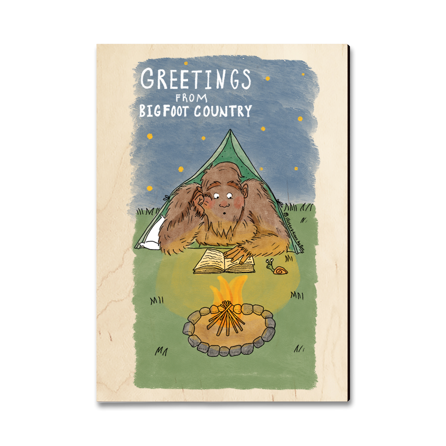 Ornament: Classic Edge - Bigfoot Camper