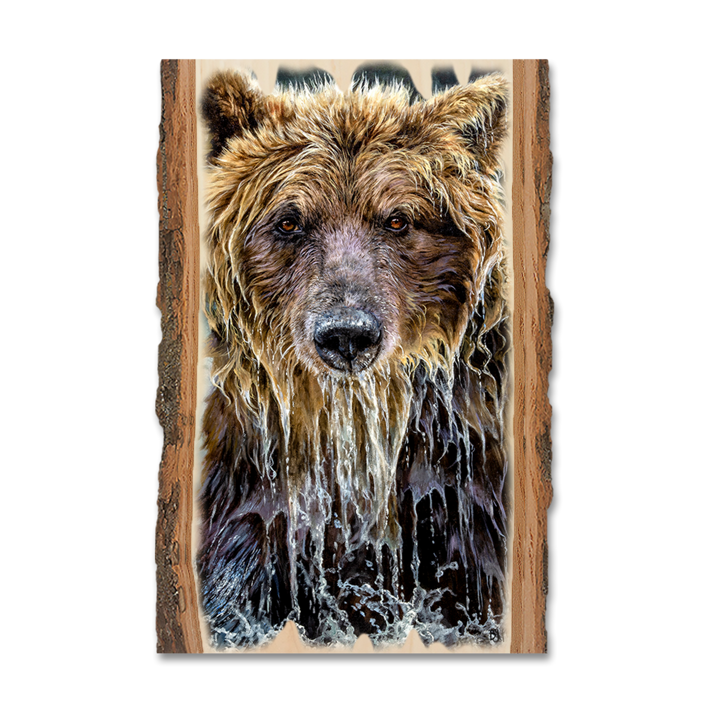 Ornament: Live Edge - Marris' Bad Day Fishing