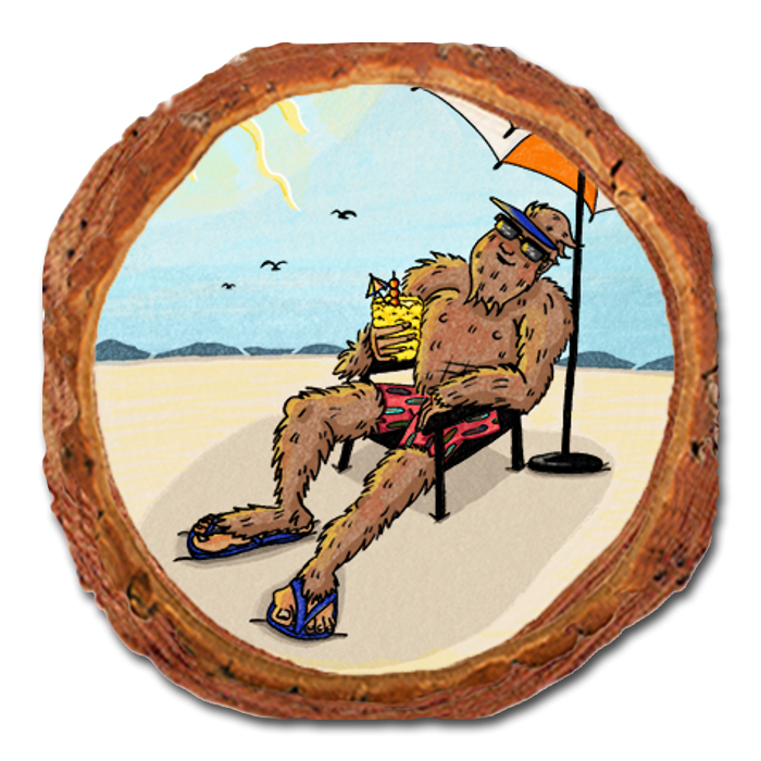 Coaster: Live Edge - Marris' Big Grizz (Pack of 5)
