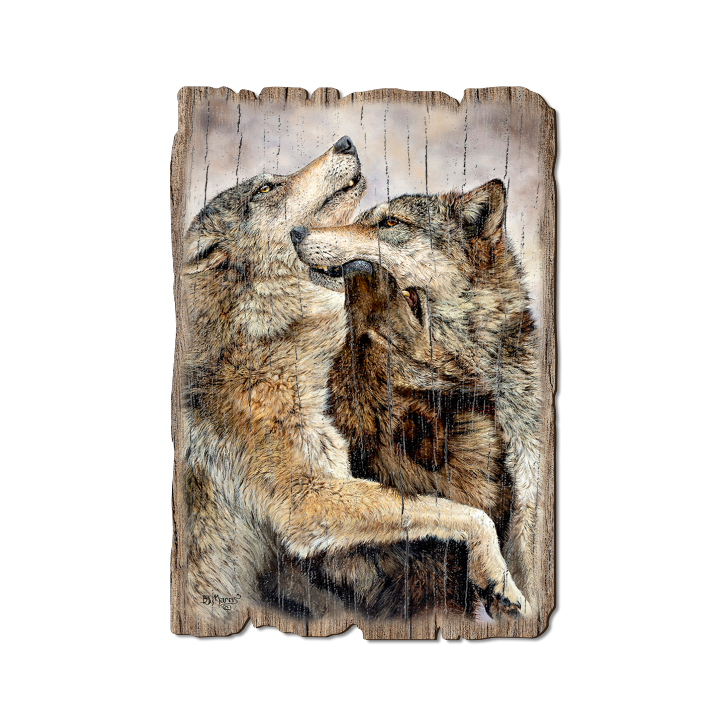 Greeting Card: Weathered Edge - Marris' Family Reunion