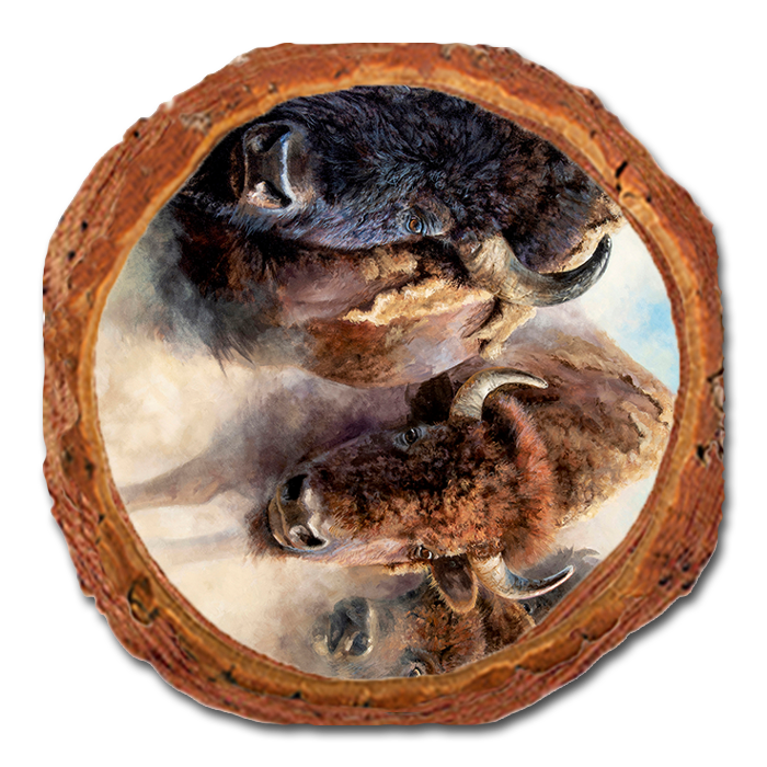 Coaster: Live Edge - Marris' The Stampede