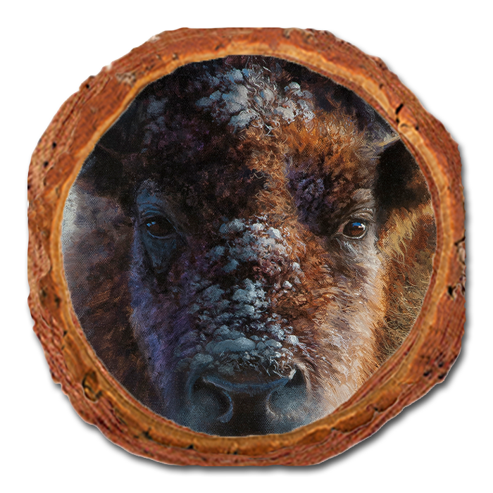 Coaster: Live Edge - Marris' Winter Buffalo