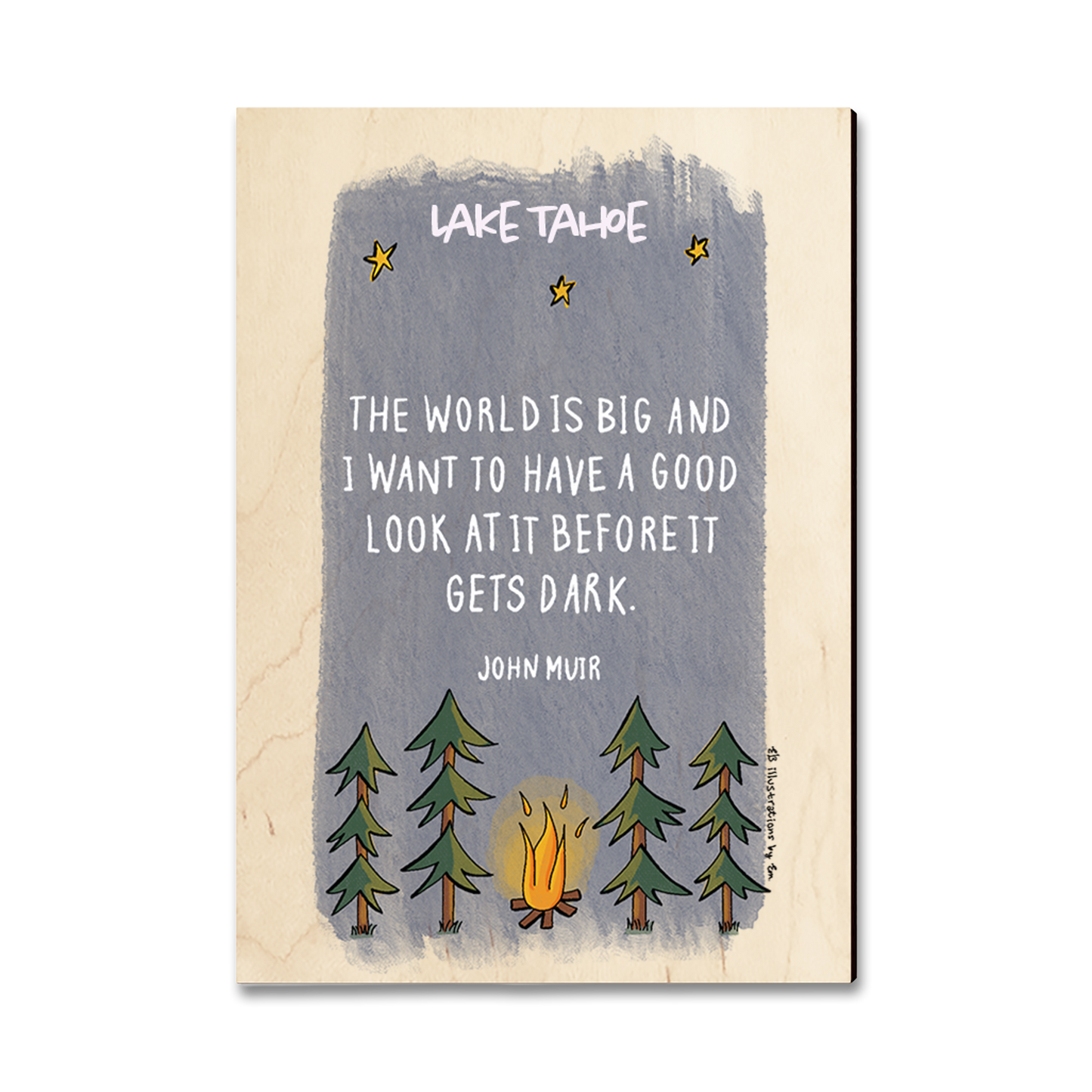 Greeting Card: Classic Edge - Big World