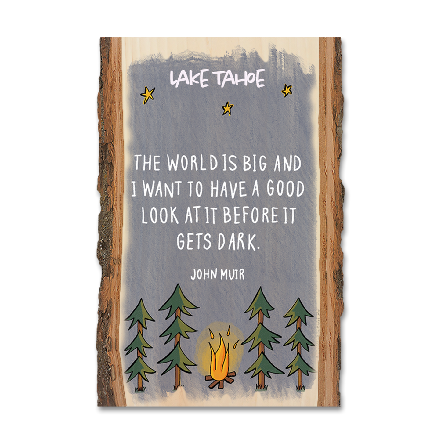 Postcard: Live Edge - Big World