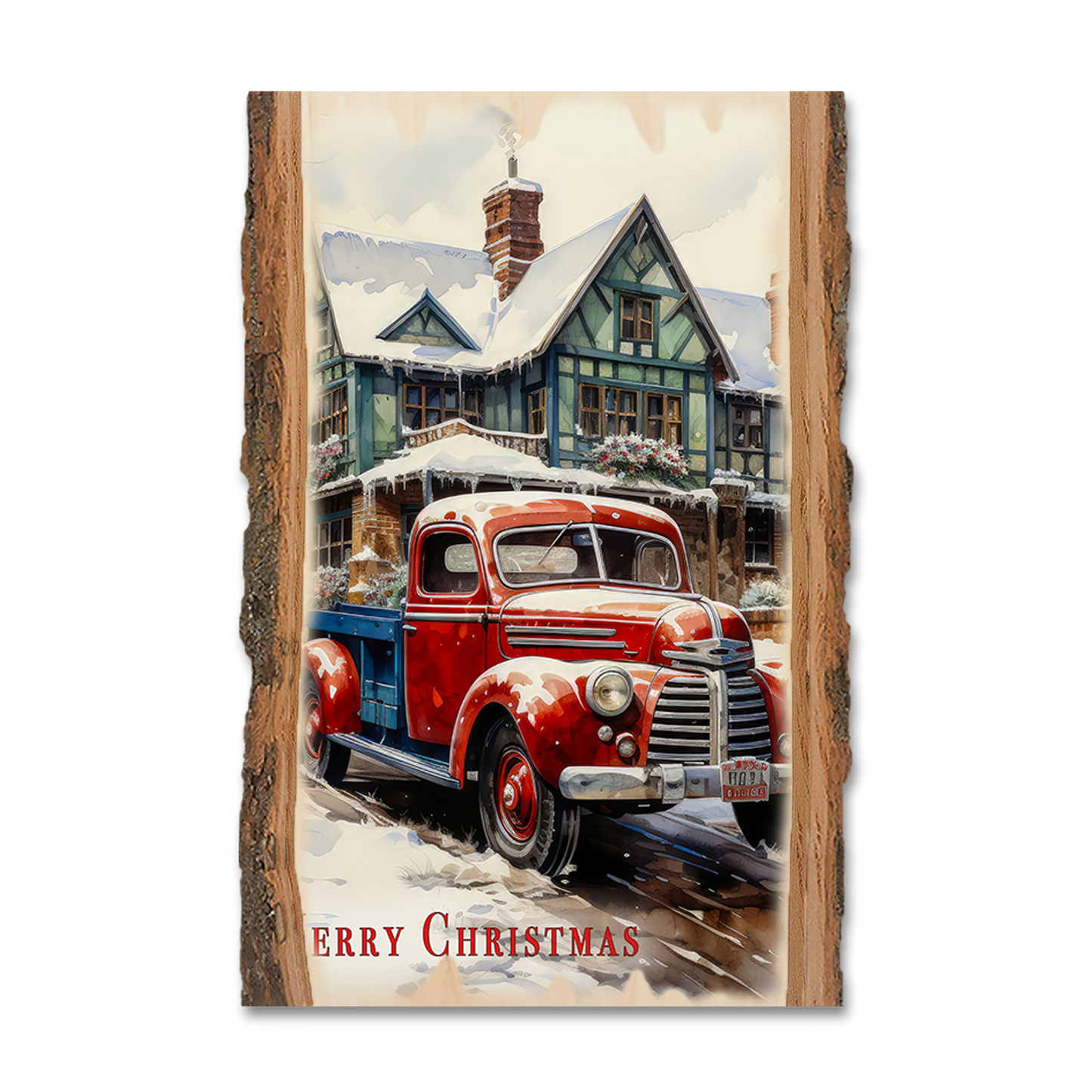 Ornament: Live Edge - Christmas Pickup