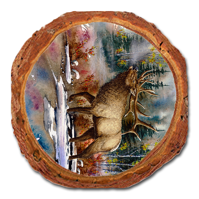 Coaster: Live Edge - Bartholet's Autumn Music