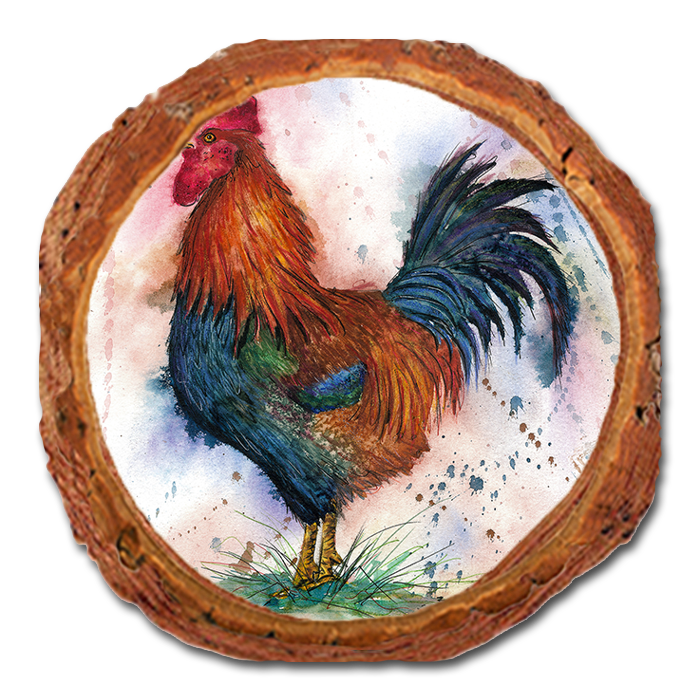 Coaster: Live Edge - Bartholet's Barnyard Rooster