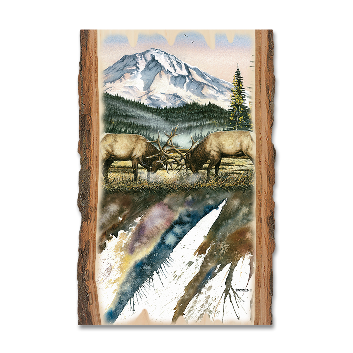 Greeting Card: Live Edge - Bartholet's Clash Of The Titan