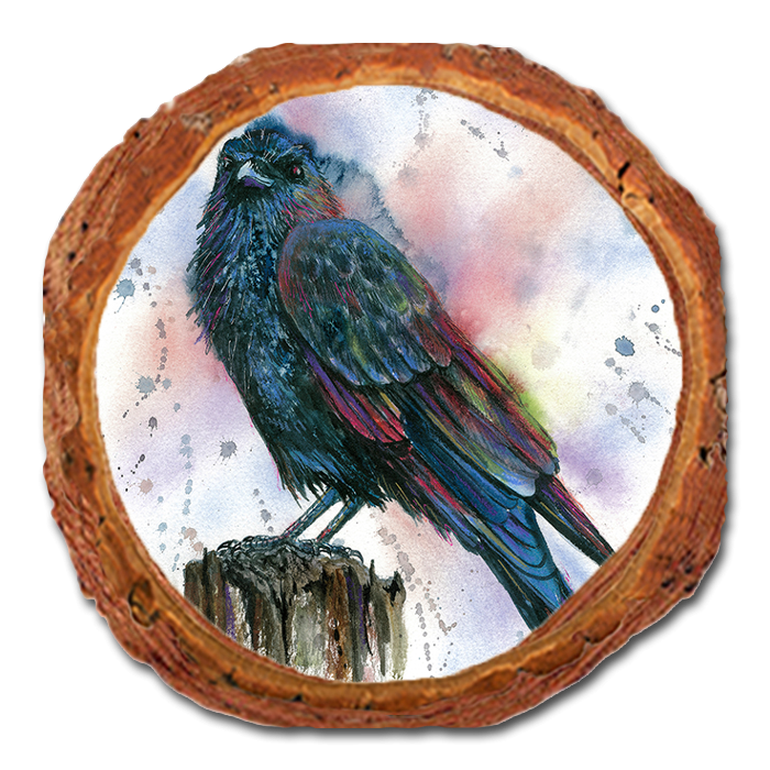 Coaster: Live Edge - Bartholet's Nevermore (Pack of 5)