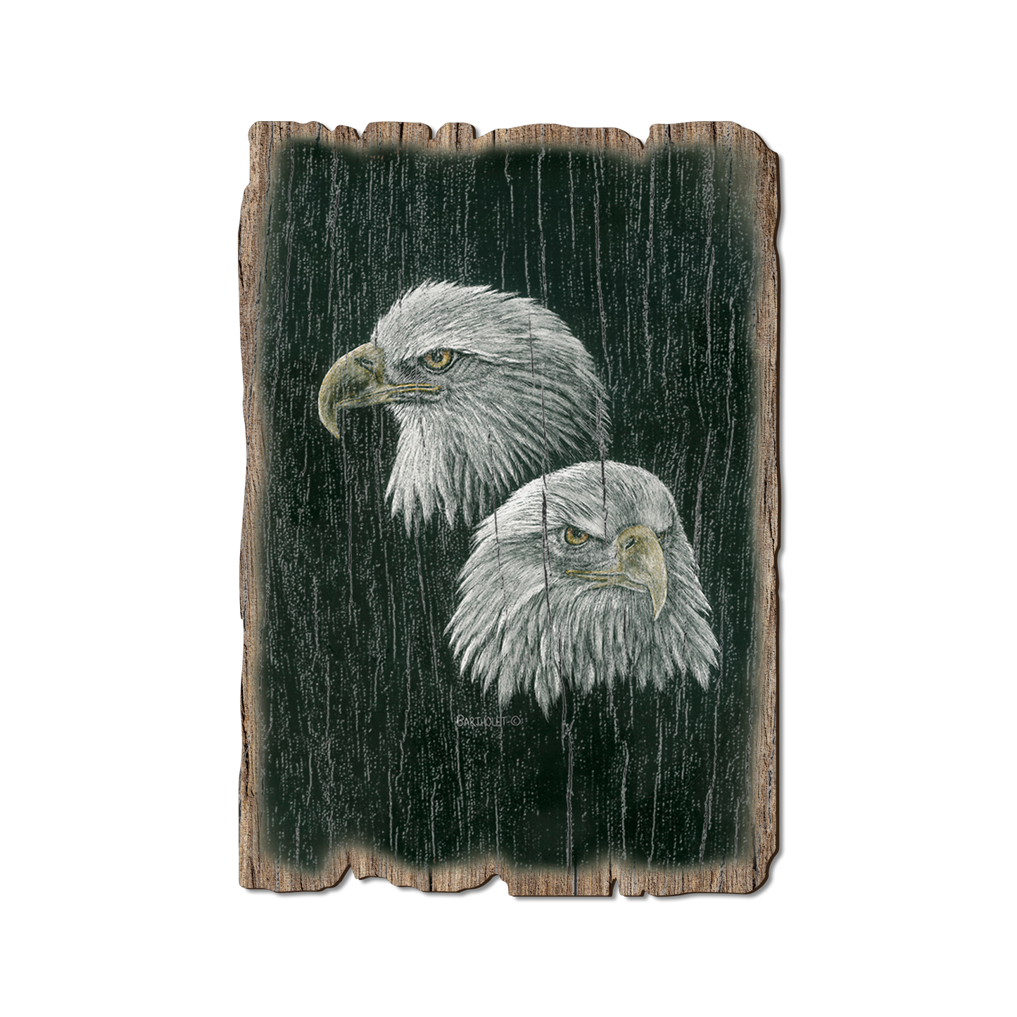 Greeting Card: Weathered Edge - Bartholet's Power & More Power