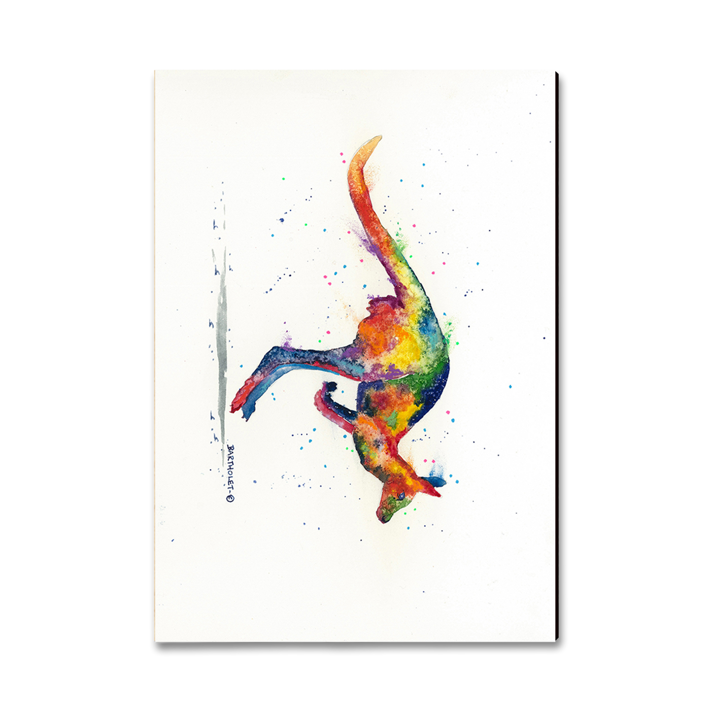 Magnet: Classic Edge - Bartholet's Rainbow Roo