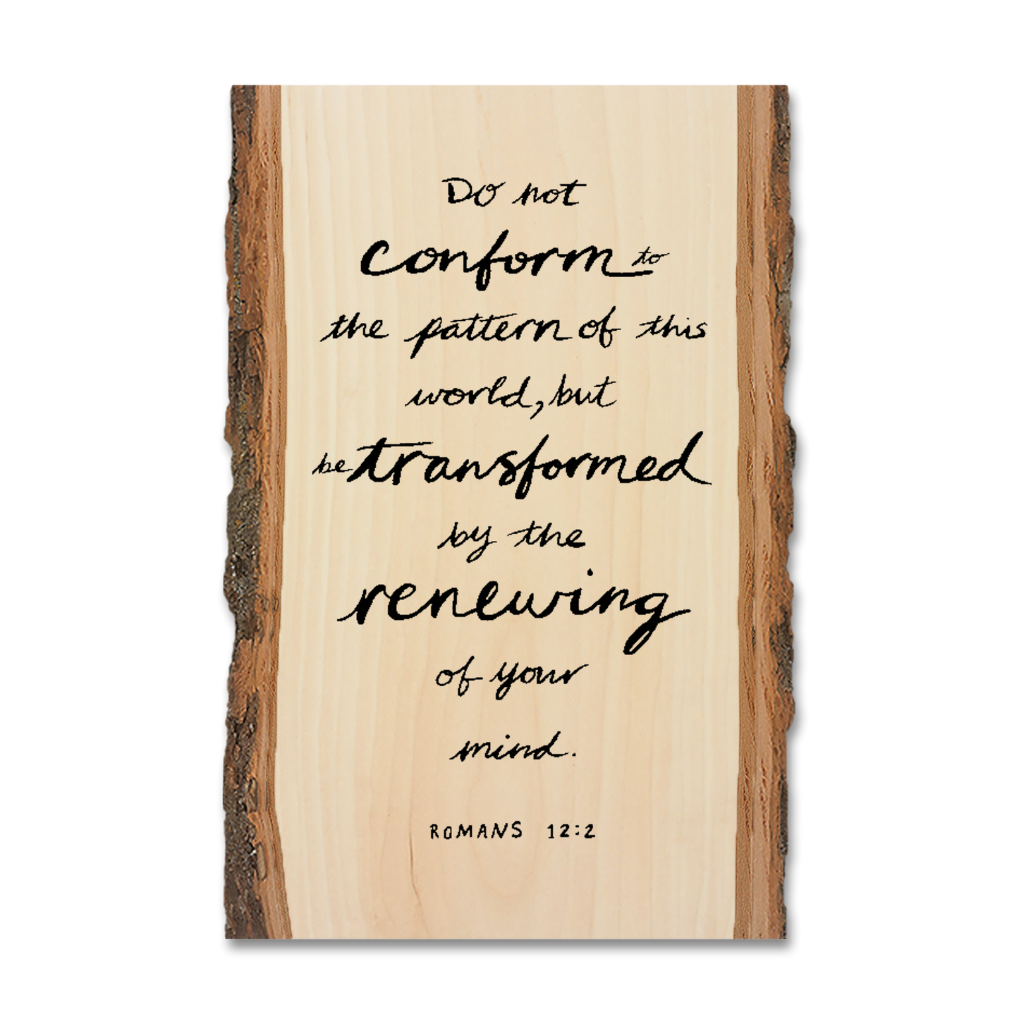 Postcard: Live Edge - Don't Conform