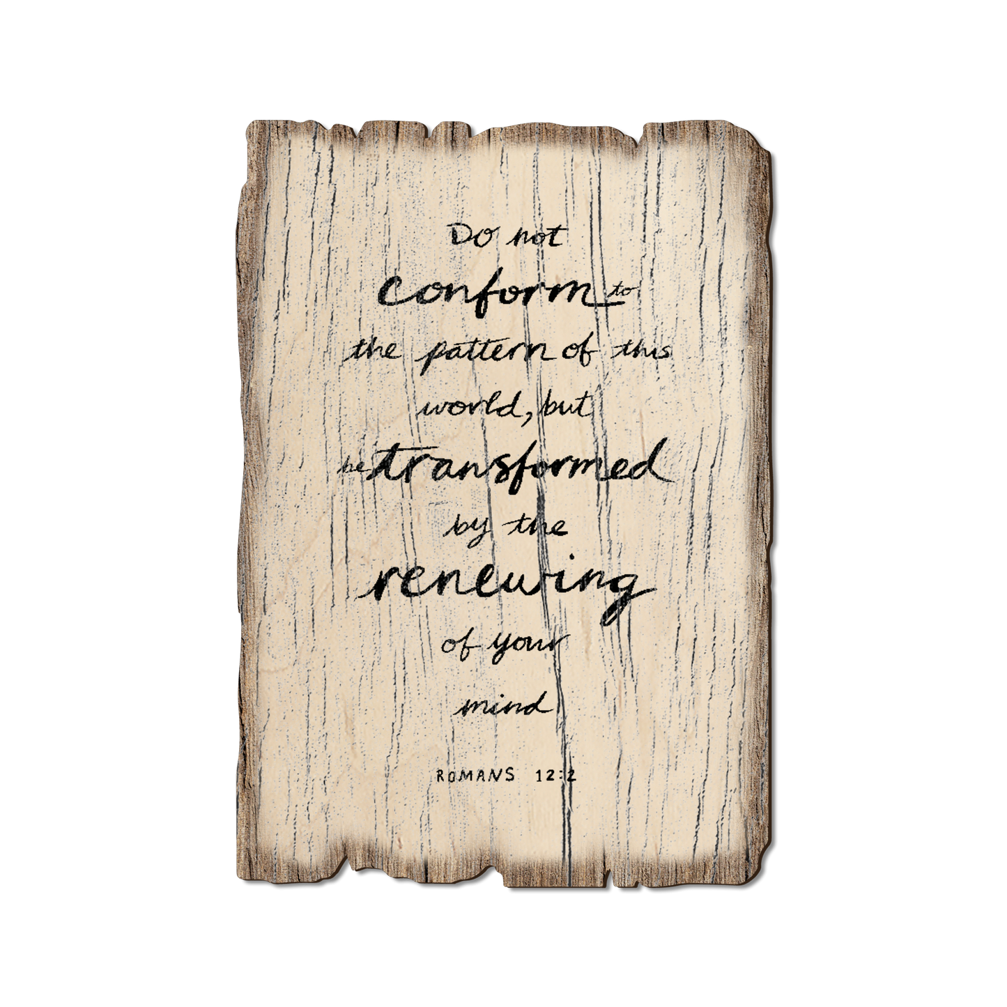 Ornament: Weathered Edge - Don't Conform (Pack of 5)