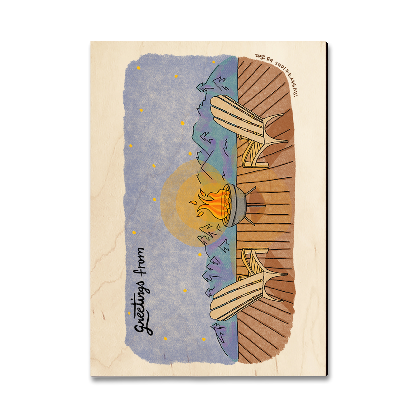 Ornament: Classic Edge - Deck Chairs