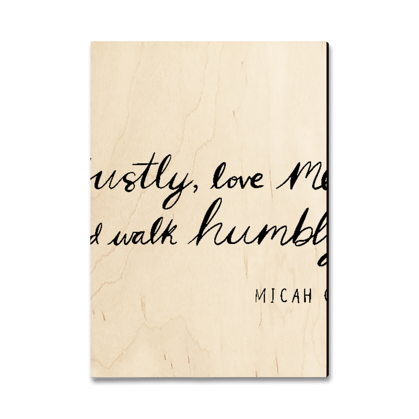 Postcard: Classic Edge - Do Justly (Pack of 5)