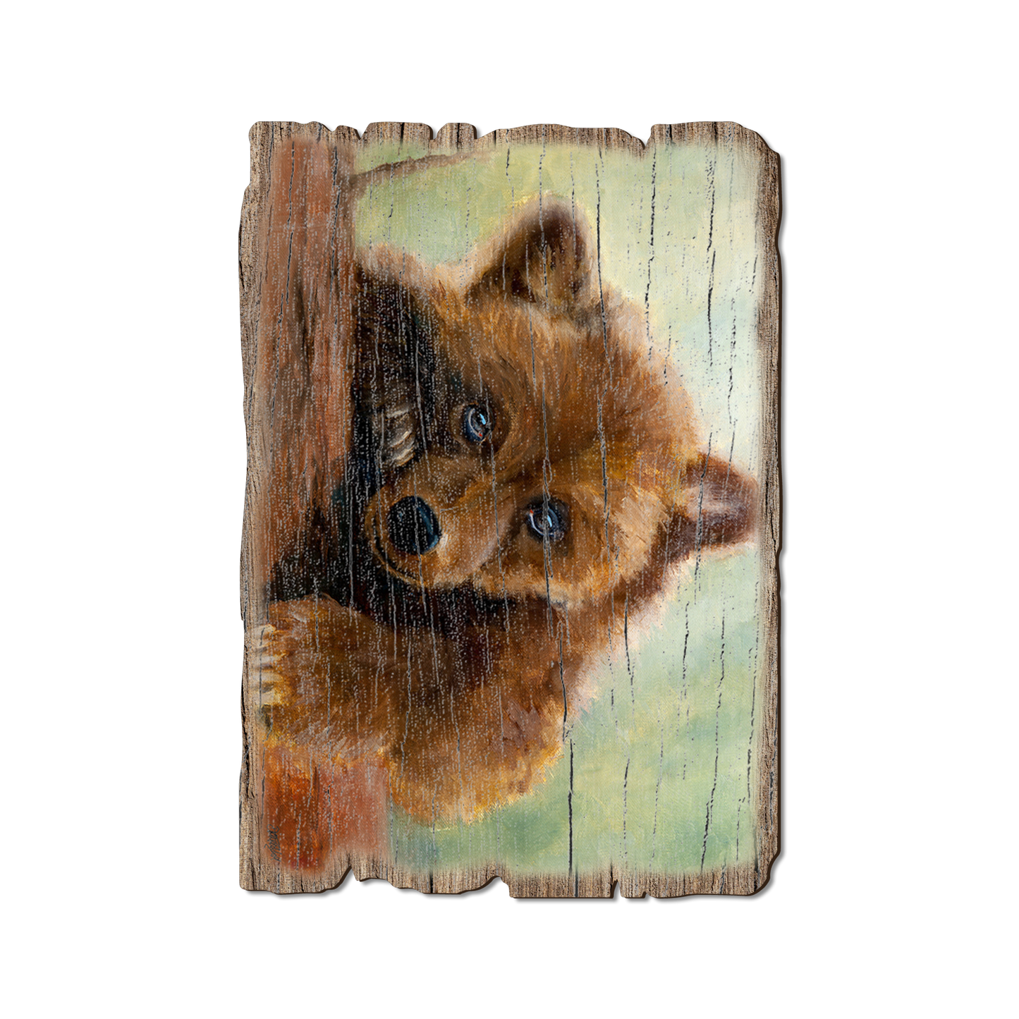 Ornament: Weathered Edge - Twitchell's Bear Cub