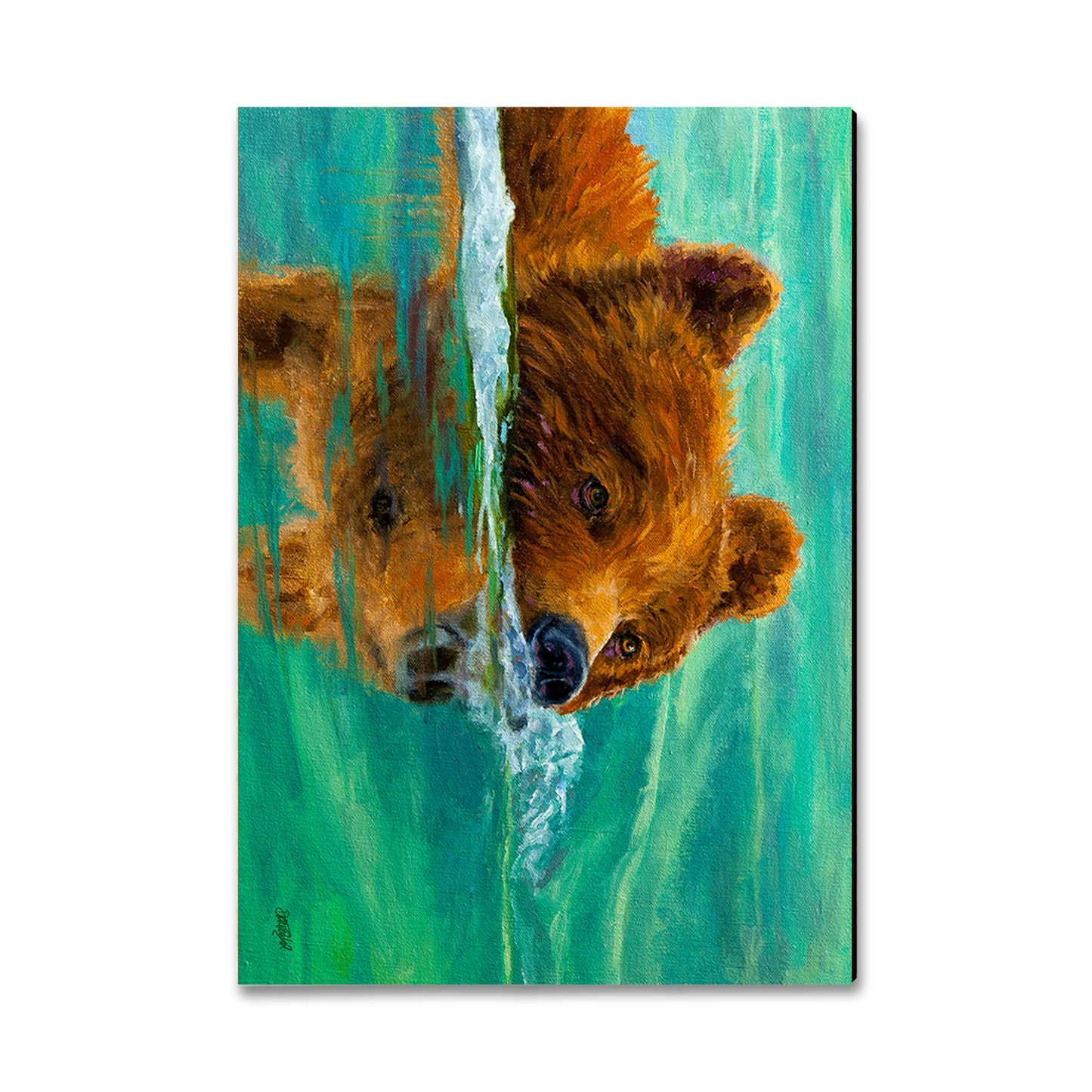 Ornament: Classic Edge - Twitchell's Crossing the Kenai