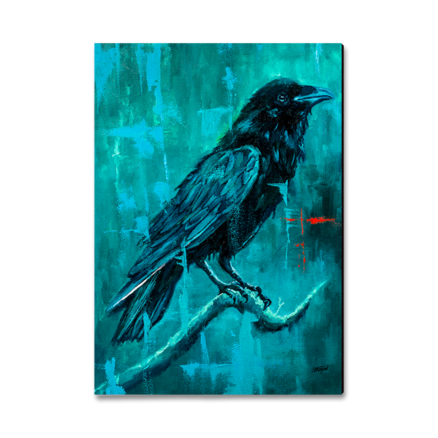 Greeting Card: Classic Edge - Twitchell's Day of the Raven