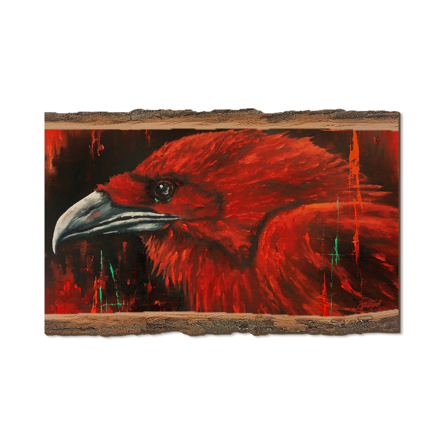Twitchell's Gothic Raven - Live Edge Live Edge Magnet (5pk // $2.80ea)