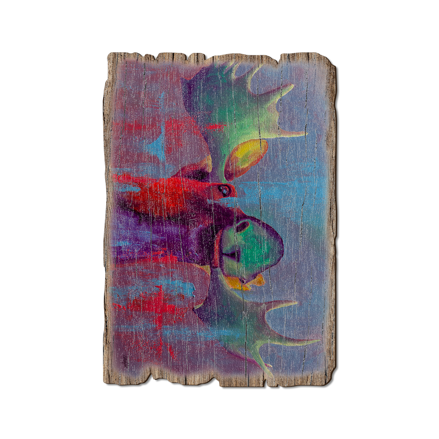 Greeting Card: Weathered Edge - Twitchell's Heads Up