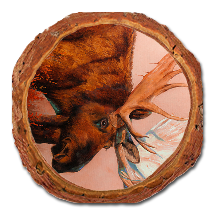 Coaster: Live Edge - Twitchell's King of Denali