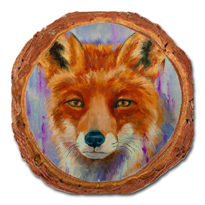Coaster: Live Edge - Twitchell's Morning Gaze (Pack of 5)