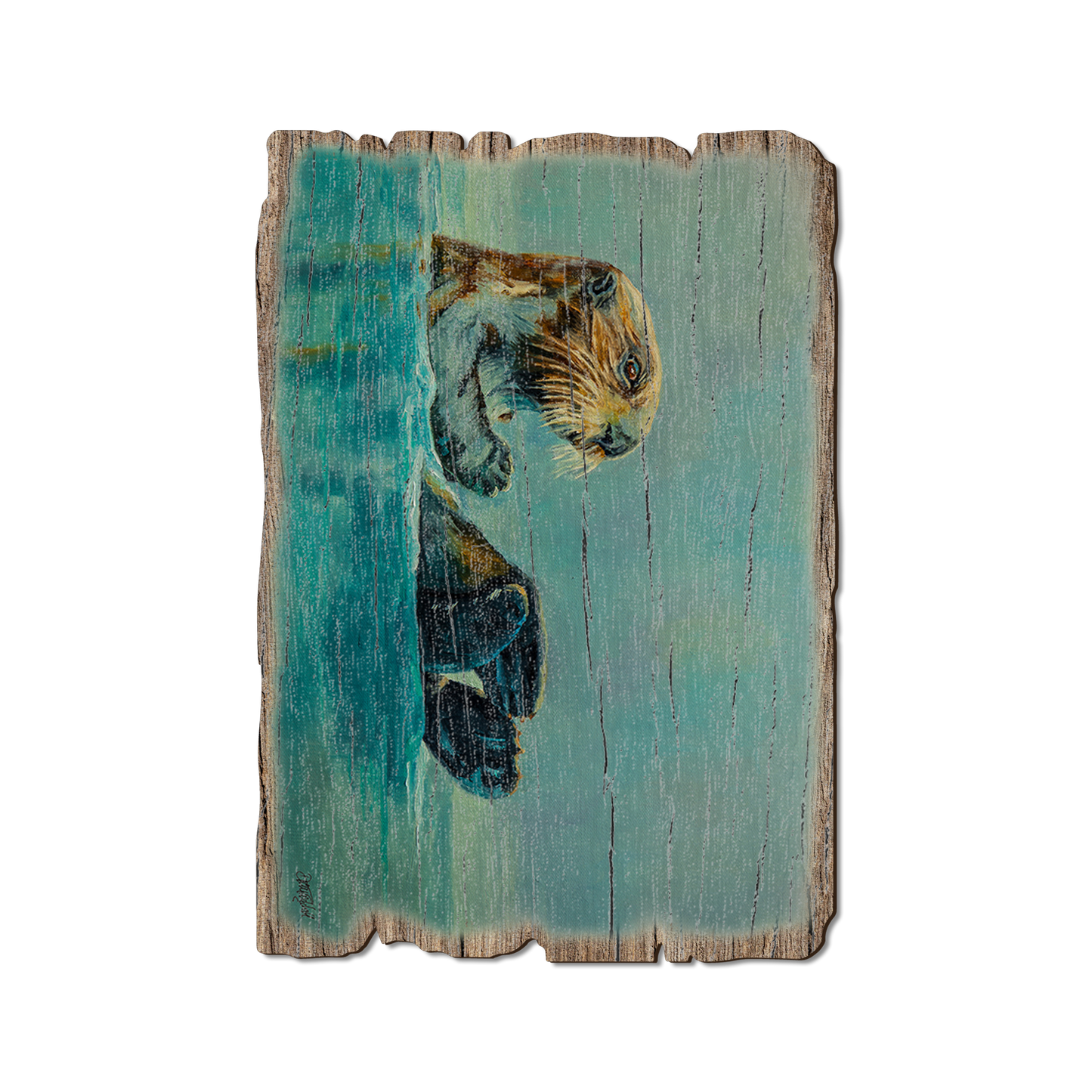 Greeting Card: Weathered Edge - Twitchell's Pool's Never Closed