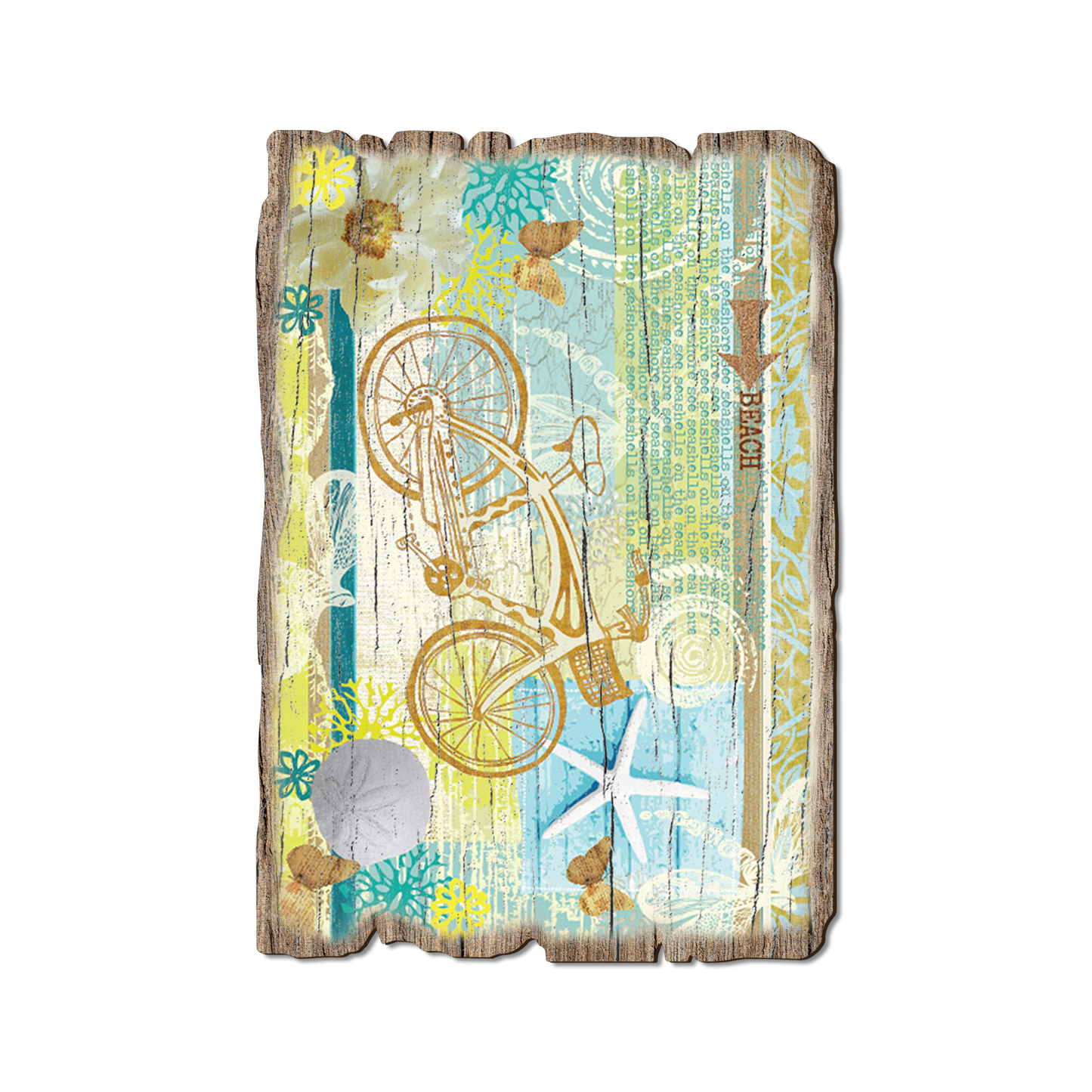 Postcard: Weathered Edge - Beach Bike