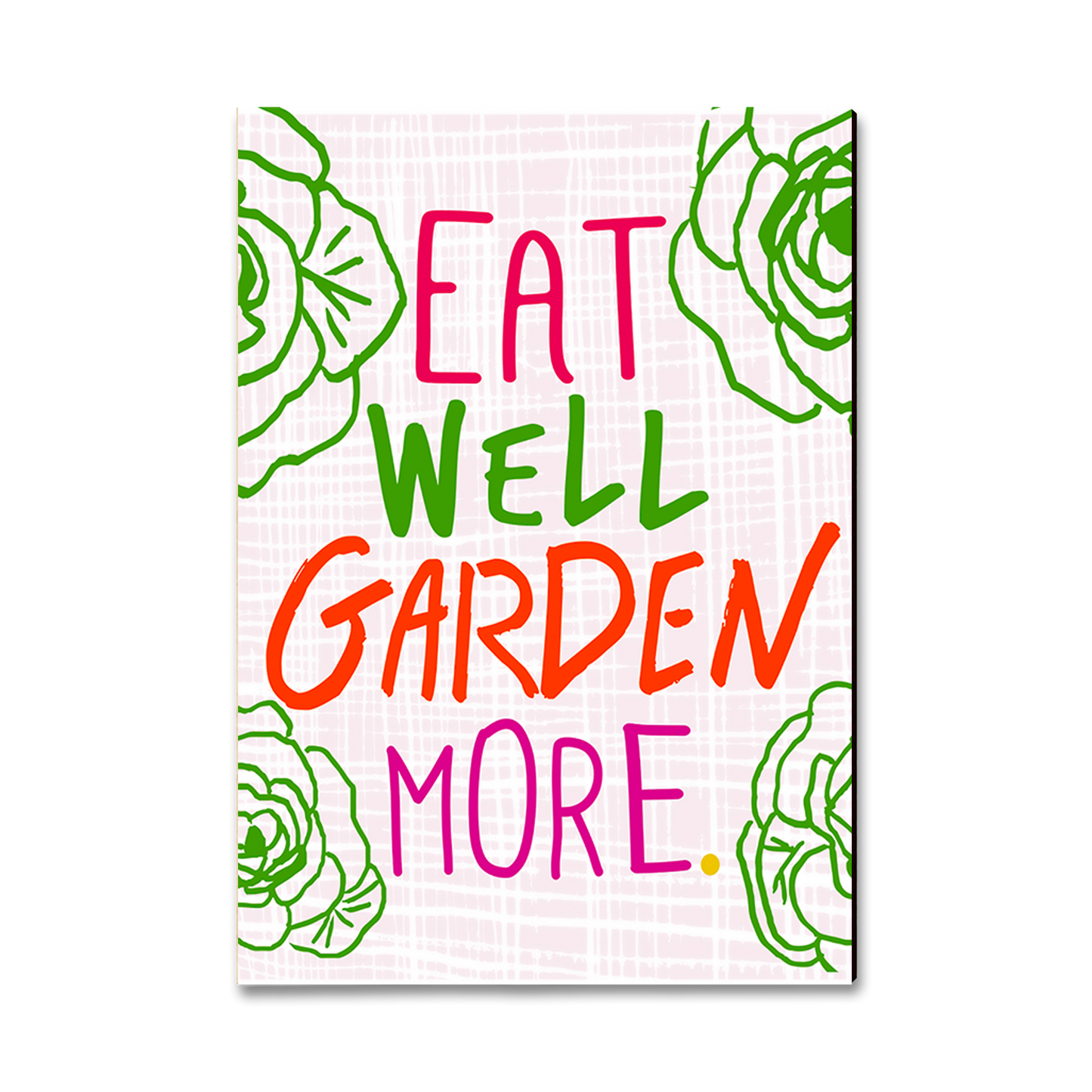 Postcard: Classic Edge - Eat Well, Garden More