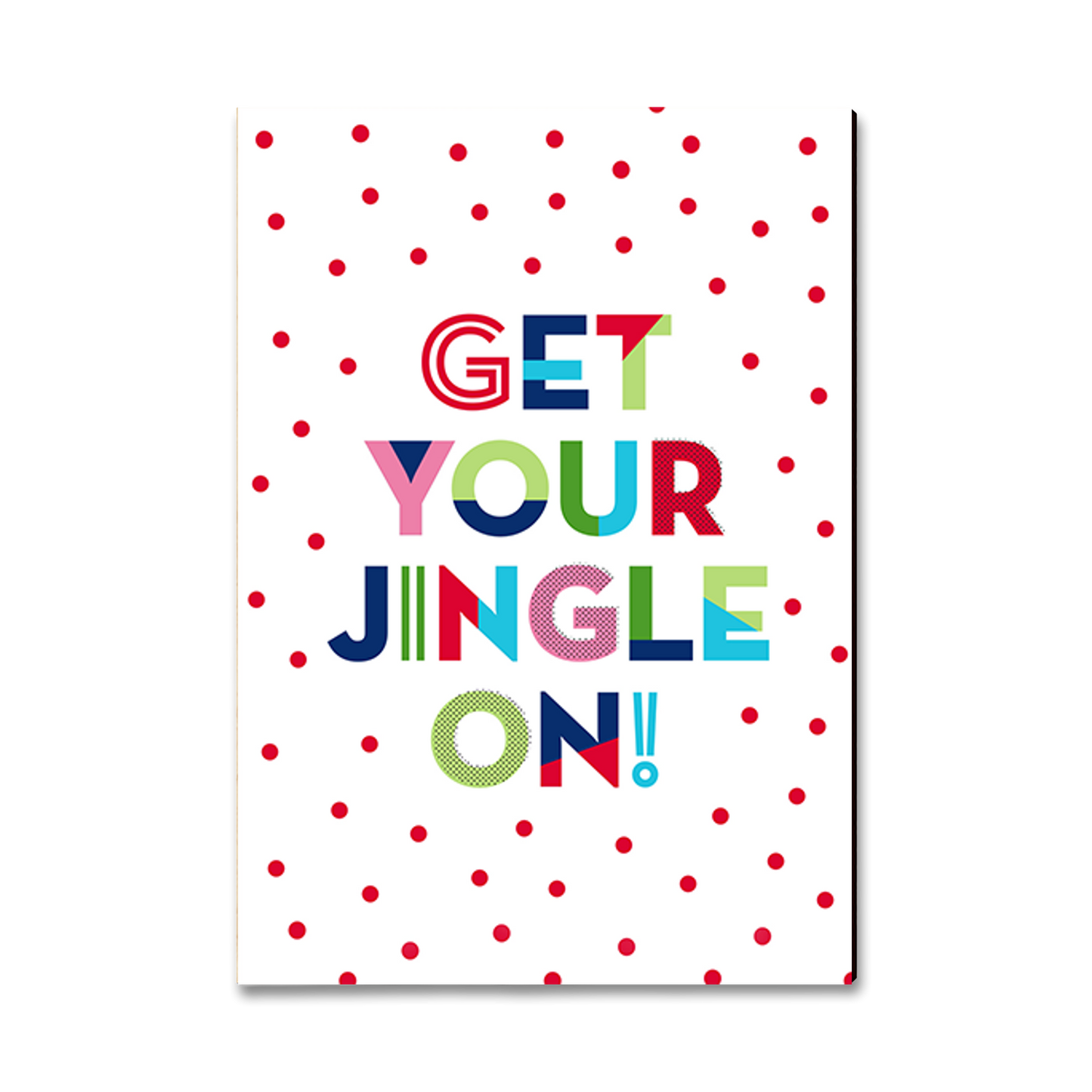 Ornament: Classic Edge - Get Your Jingle On (Pack of 5)