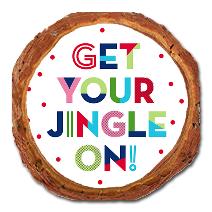 Coaster: Live Edge - Get Your Jingle On (Pack of 5)