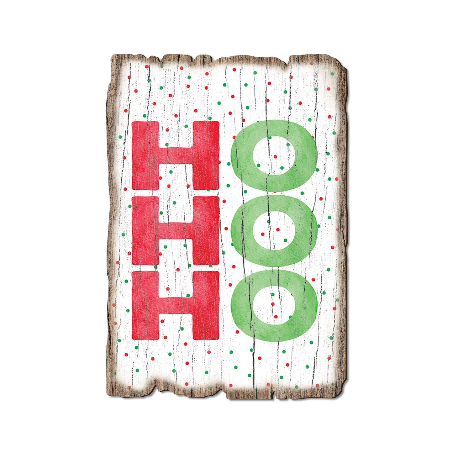 Postcard: Weathered Edge - Ho, Ho, Ho (Pack of 5)