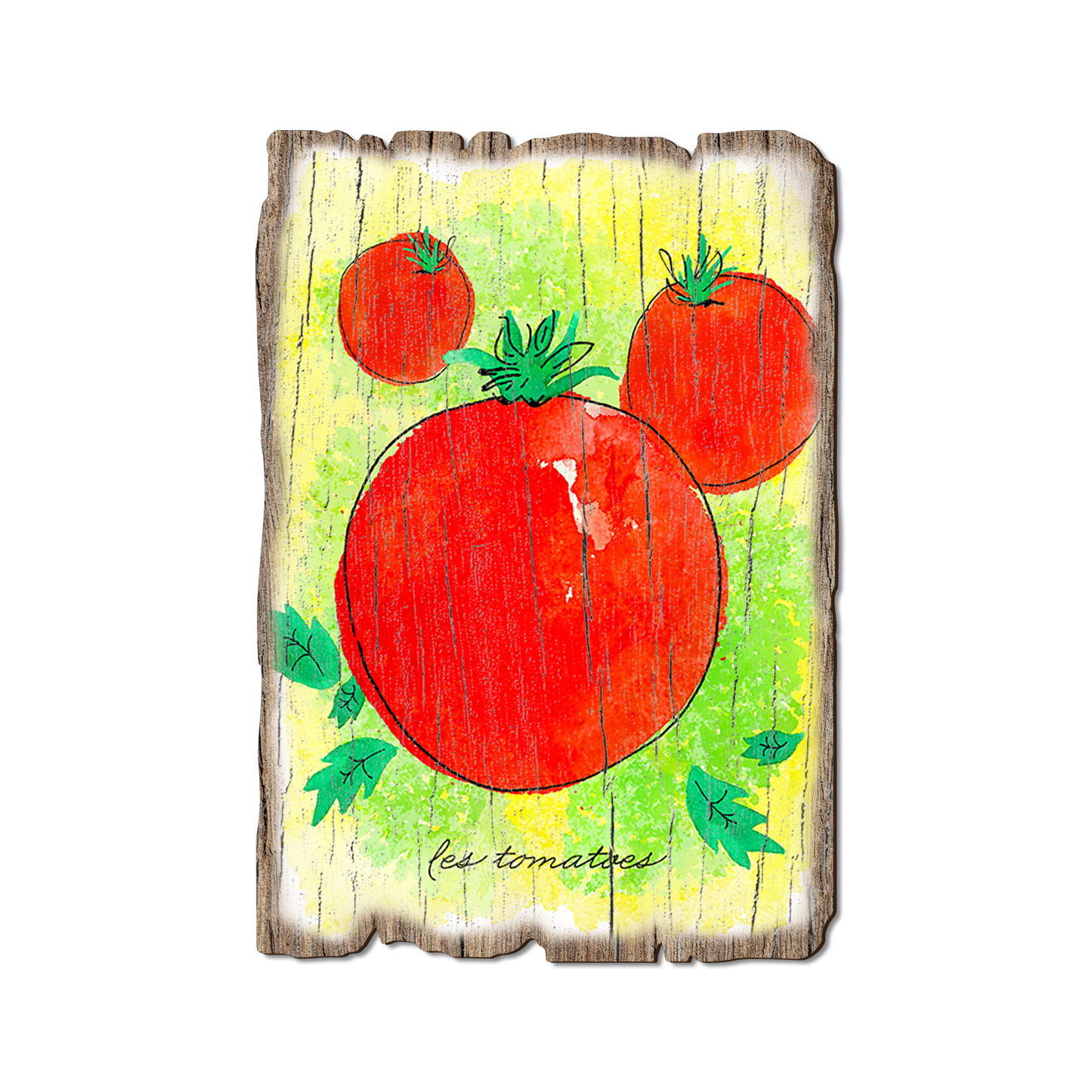Greeting Card: Weathered Edge - Le Tomato