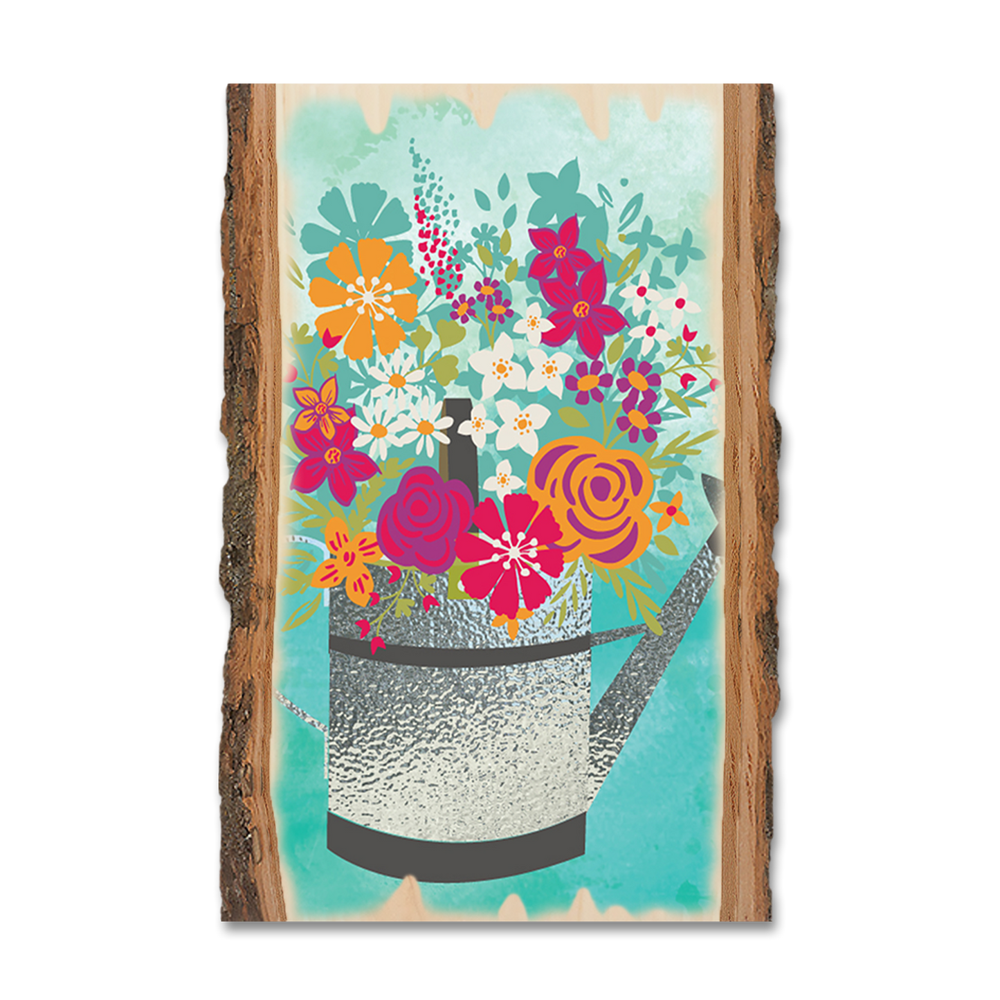 Postcard: Live Edge - Watering Can
