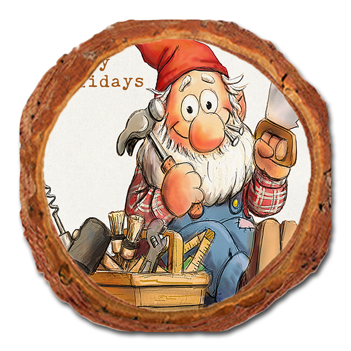 Coaster: Live Edge - Fix It Elf