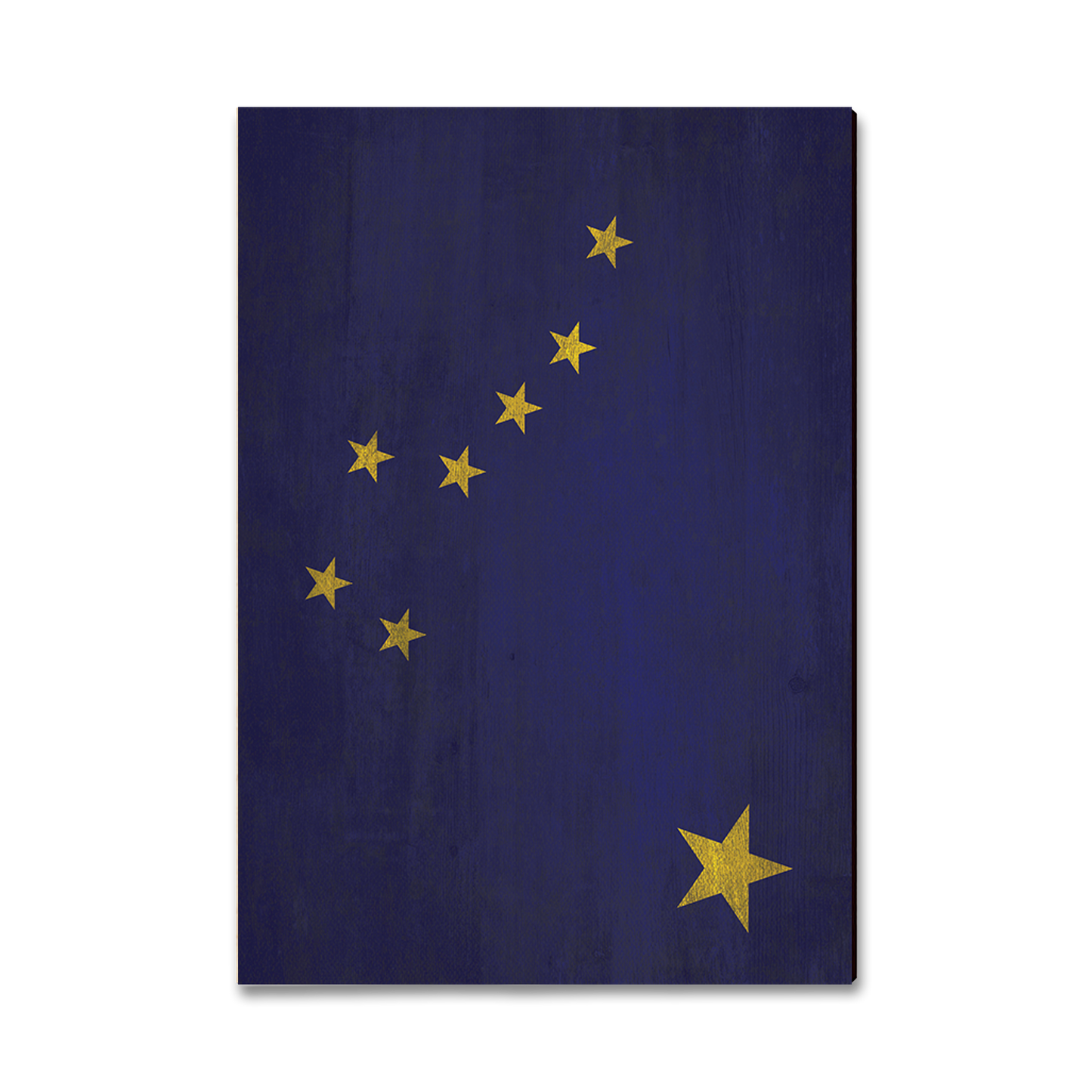 Greeting Card: Classic Edge - Alaska State Flag