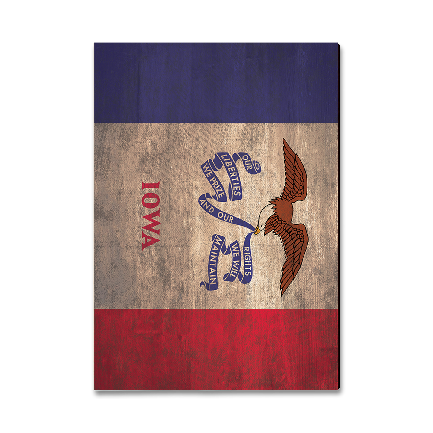 Ornament: Classic Edge - Iowa State Flag