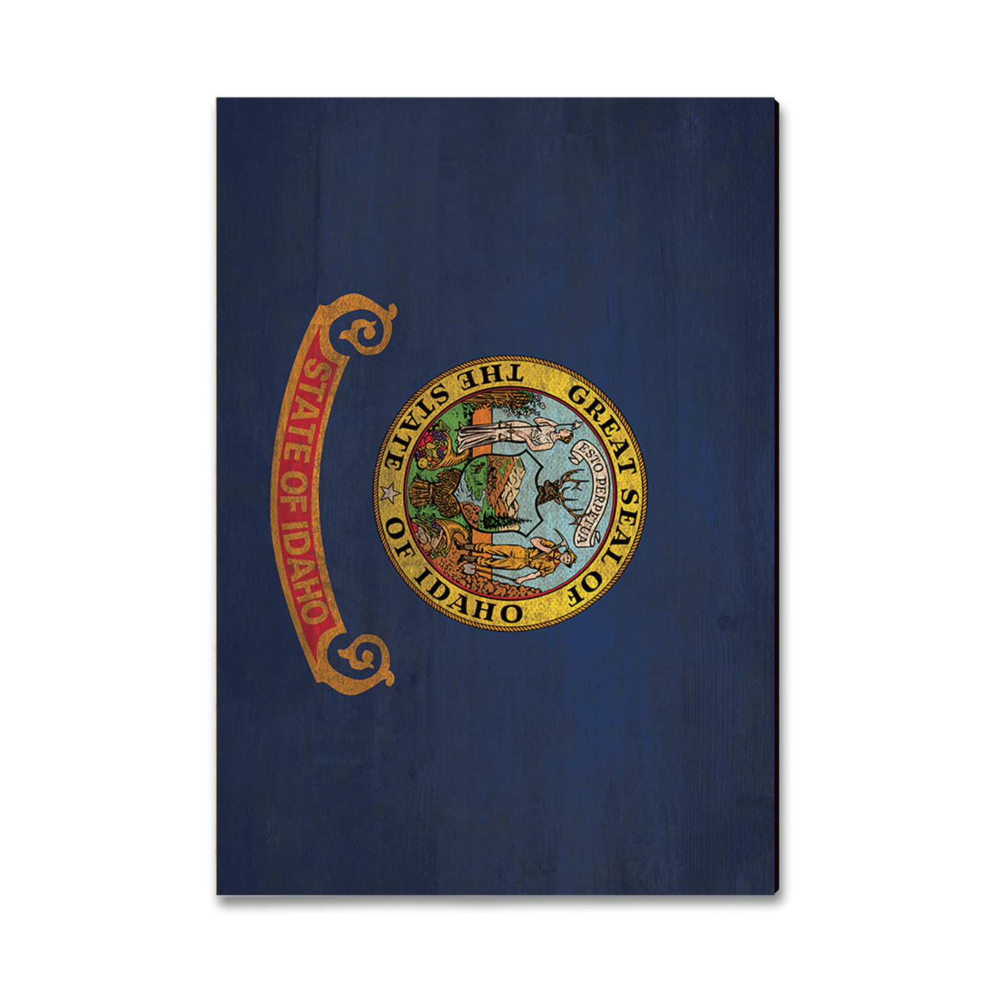 Postcard: Classic Edge - Idaho State Flag