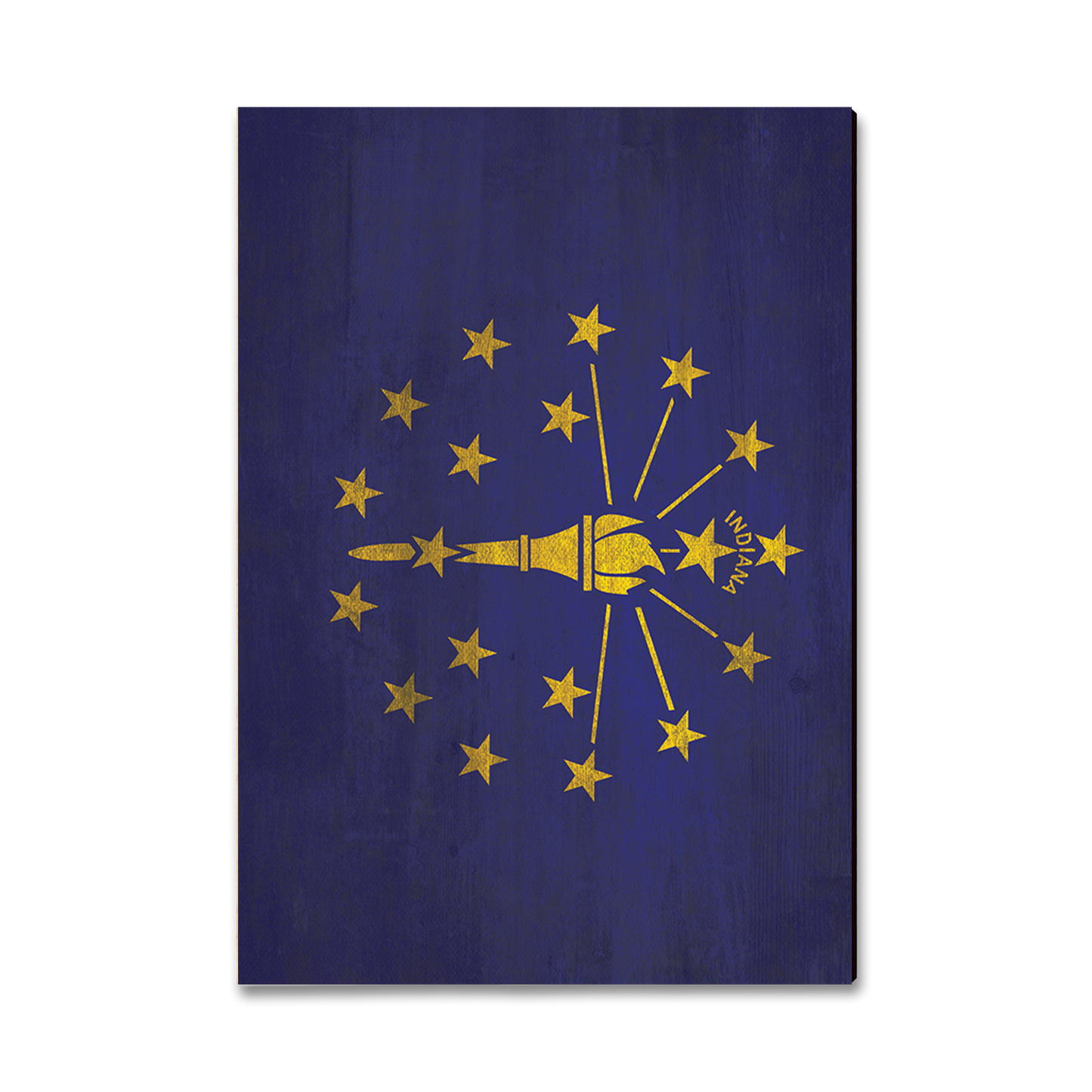 Postcard: Classic Edge - Indiana State Flag