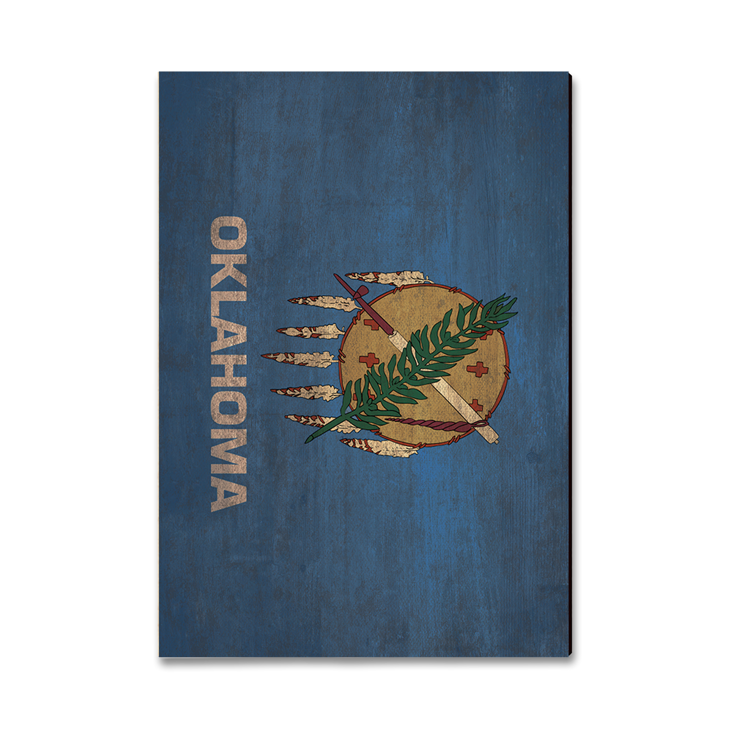 Ornament: Classic Edge - Oklahoma State Flag