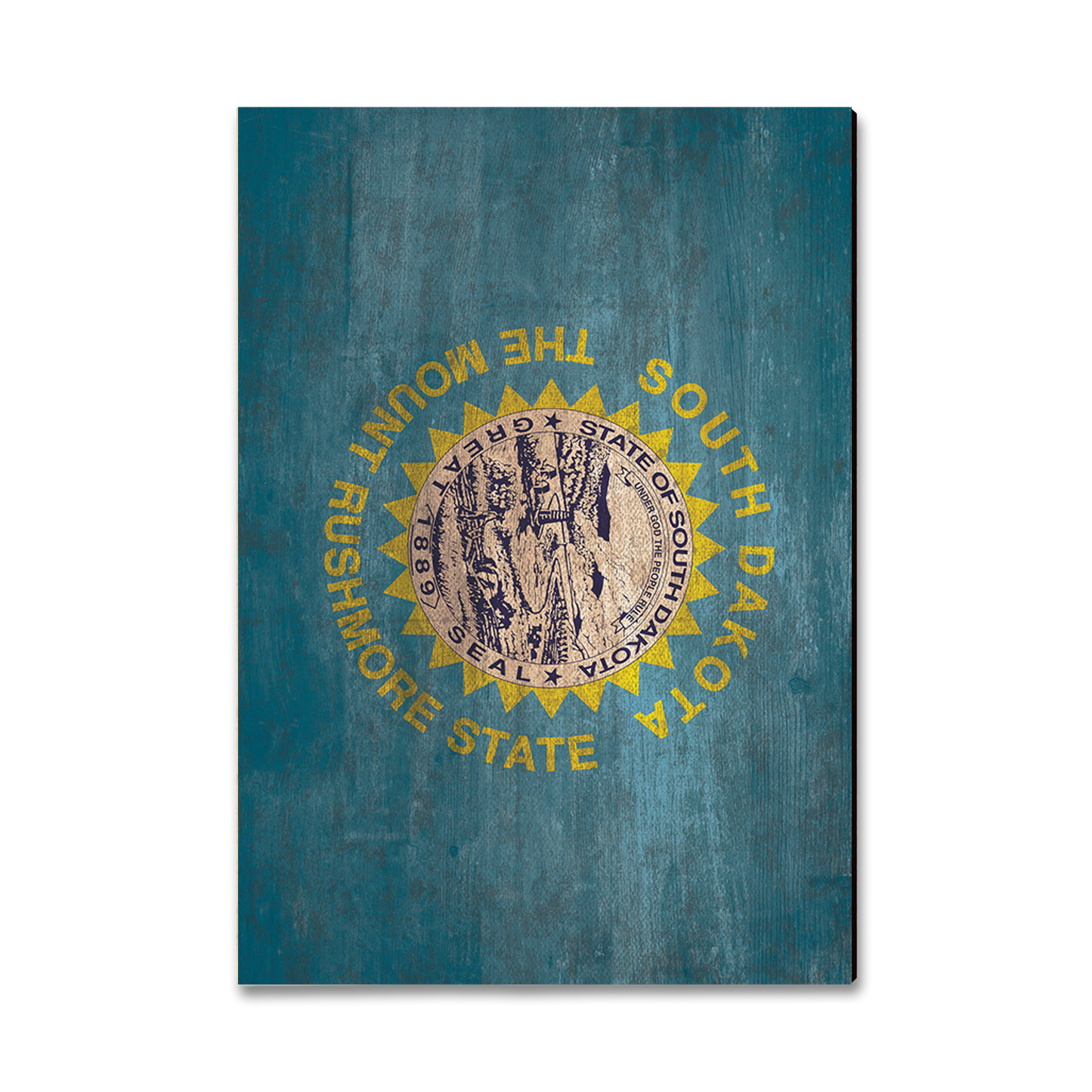 Postcard: Classic Edge - South Dakota State Flag